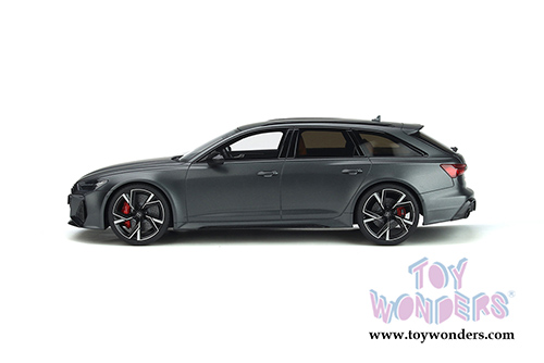 GT Spirit - Audi RS6 Avant C8 Hardtop (2020, 1/18 scale resin model car, Matte Daytona Gray) GT289