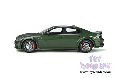 GT Spirit - Dodge Charger SRT Hellcat Hardtop (2020, 1/18 scale resin model car, Green) GT303