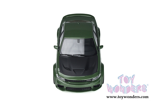 GT Spirit - Dodge Charger SRT Hellcat Hardtop (2020, 1/18 scale resin model car, Green) GT303