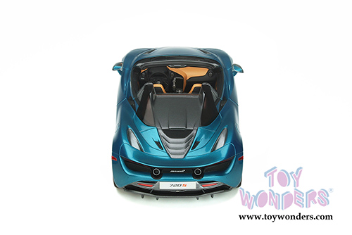 GT Spirit - McLaren 720S Spider open Convertible (2018, 1/18 scale resin model car, Belize Blue) GT304