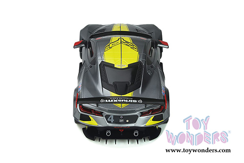 GT Spirit - Chevrolet&reg; Corvette&reg; C8.R #4 Hardtop (2020, 1/18 scale resin model car, Gray/Yellow) GT307