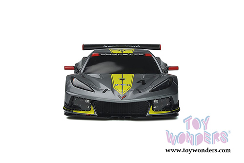 GT Spirit - Chevrolet&reg; Corvette&reg; C8.R #4 Hardtop (2020, 1/18 scale resin model car, Gray/Yellow) GT307