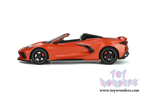 GT Spirit - Chevrolet&reg; Corvette&reg; C8 Cabriolet Hardtop (2020, 1/18 scale resin model car, Sebring Orange) GT309