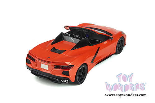 GT Spirit - Chevrolet&reg; Corvette&reg; C8 Cabriolet Hardtop (2020, 1/18 scale resin model car, Sebring Orange) GT309