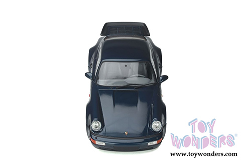 GT Spirit - Porsche 911 (964) Turbo 3.3 Hardtop (1991, 1/18 scale resin model car, Amazon Green) GT315