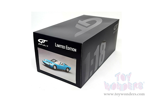GT Spirit - Lamborghini Miura P400 Roadster (1968, 1/18 scale resin model car, Blue) GT324