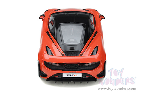 GT Spirit - McLaren 765 LT Hardtop (2020, 1/18 scale resin model car, Helios Orange) GT327