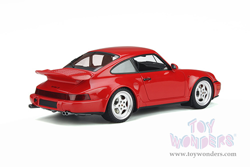 GT Spirit - Porsche 911 (964) Turbo S Flachbau Hardtop (1994, 1/18 scale resin model car, Guards Red) GT328