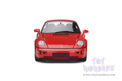 GT Spirit - Porsche 911 (964) Turbo S Flachbau Hardtop (1994, 1/18 scale resin model car, Guards Red) GT328