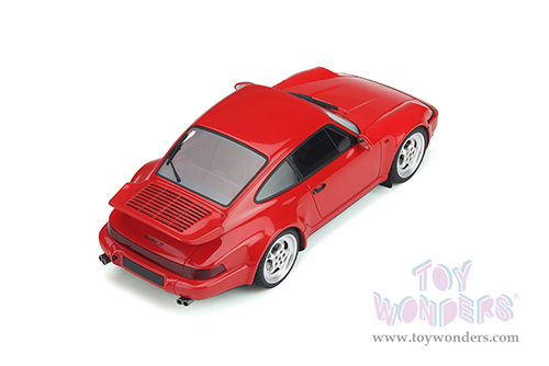 GT Spirit - Porsche 911 (964) Turbo S Flachbau Hardtop (1994, 1/18 scale resin model car, Guards Red) GT328