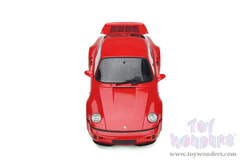GT Spirit - Porsche 911 (964) Turbo S Flachbau Hardtop (1994, 1/18 scale resin model car, Guards Red) GT328