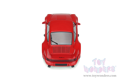 GT Spirit - Porsche 911 (964) Turbo S Flachbau Hardtop (1994, 1/18 scale resin model car, Guards Red) GT328
