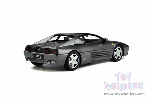 GT Spirit - Ferrari 348 GTS Convertible (1993, 1/18 scale resin model car, Grigio Gray) GT332