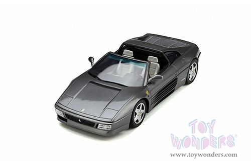 GT Spirit - Ferrari 348 GTS Convertible (1993, 1/18 scale resin model car, Grigio Gray) GT332