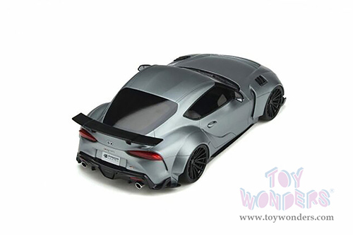 GT Spirit - Toyota Supra GR by Prior Design (2019, 1/18 scale resin model car, Phantom Matte Gray) GT343