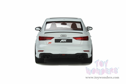 GT Spirit - Audi RS3 (8V) Sedan (2019, 1/18 scale resin model car, Glacier White) GT346