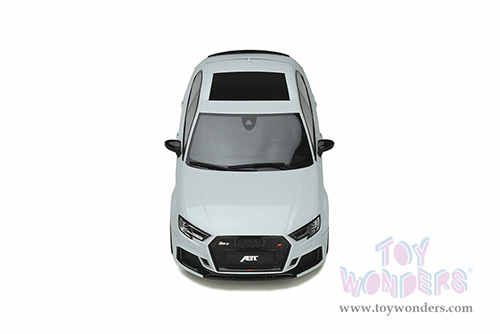 GT Spirit - Audi RS3 (8V) Sedan (2019, 1/18 scale resin model car, Glacier White) GT346