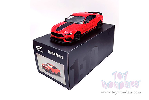 GT Spirit - Ford Mustang Mach 1 (2021, 1/18 scale resin model car, Race Red) GT351