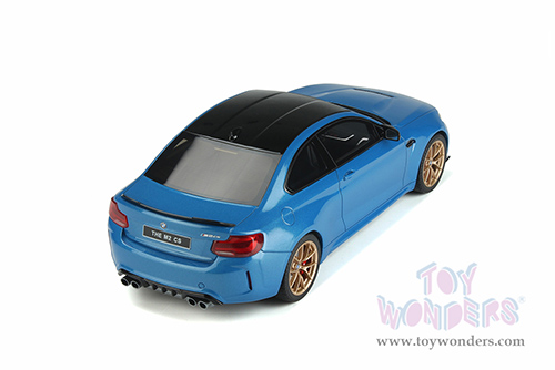 GT Spirit - BMW M2 (F22) CS Hardtop (2019, 1/18 scale resin model car, Misano Blue Metallic) GT353