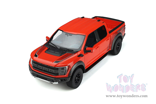 GT Spirit - Ford F150 Raptor Pickup Truck (2022, 1/18 scale resin model car, Code Orange) GT377