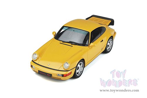 GT Spirit - Porsche 911 (964) RS America (1993, 1/18 scale resin model car, Yellow) GT385