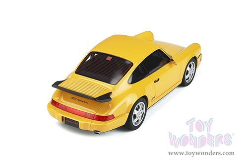 GT Spirit - Porsche 911 (964) RS America (1993, 1/18 scale resin model car, Yellow) GT385
