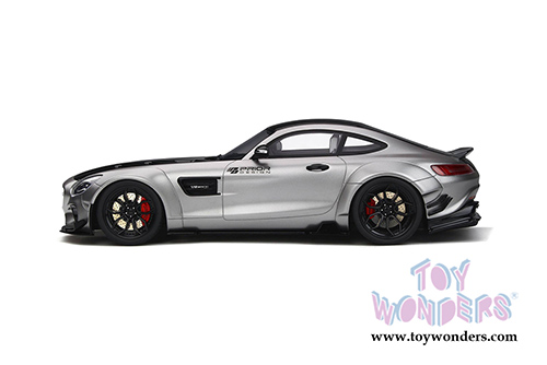 GT Spirit - Mercedes-Benz AMG GT Modified By Prior Design (2015, 1/18 scale resin model car, Satin Silver) GT723