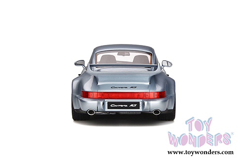 GT Spirit - Porsche 911 Carrera RS 3.8 Hardtop (1993, 1/18 scale resin model car, Polar Silver) GT735