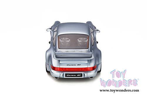 GT Spirit - Porsche 911 Carrera RS 3.8 Hardtop (1993, 1/18 scale resin model car, Polar Silver) GT735