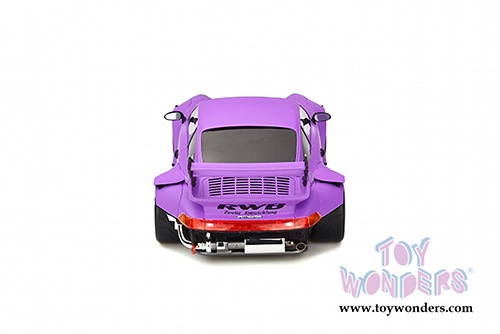 GT Spirit - Porsche 993 RWB Rotana Hardtop (2010, 1/18 scale resin model car, Matte Purple) GT737