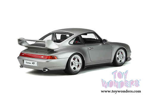 GT Spirit - Porsche 911 Carrera RS Club Sport (1995, 1/18 scale resin model car, Arctic Silver) GT739