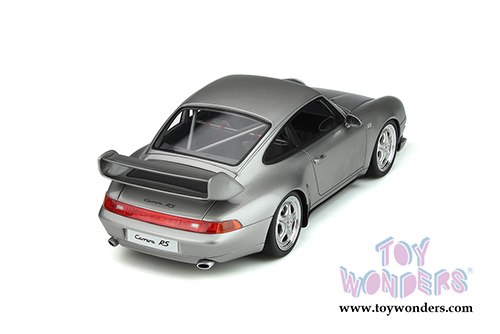 GT Spirit - Porsche 911 Carrera RS Club Sport (1995, 1/18 scale resin model car, Arctic Silver) GT739