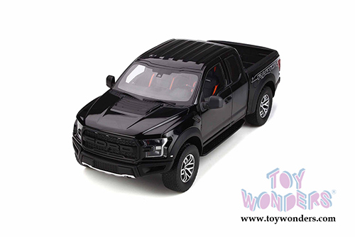 GT Spirit - Ford F150 Raptor Pickup Truck (2017, 1/18 scale resin model car, Black) GT781