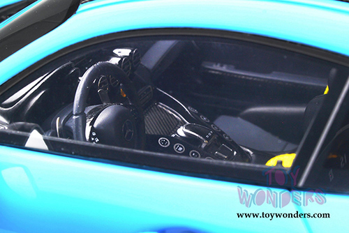 GT Spirit - Mercedes-Benz Amg Gt-R (2019, 1/18 scale resin model car, Iite Blue/Black) GT787