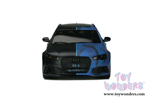 GT Spirit - Audi RS6 Avant Hardtop (1/18 scale resin model car, Blue Camouflage) GT799