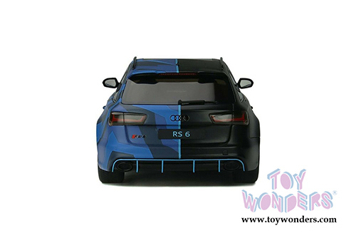 GT Spirit - Audi RS6 Avant Hardtop (1/18 scale resin model car, Blue Camouflage) GT799