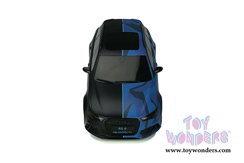 GT Spirit - Audi RS6 Avant Hardtop (1/18 scale resin model car, Blue Camouflage) GT799