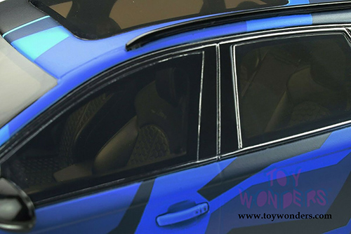 GT Spirit - Audi RS6 Avant Hardtop (1/18 scale resin model car, Blue Camouflage) GT799