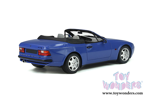 GT Spirit - Porsche 944 Turbo S2 Convertible (1989, 1/18 scale resin model car, Maritime Blue) GT804