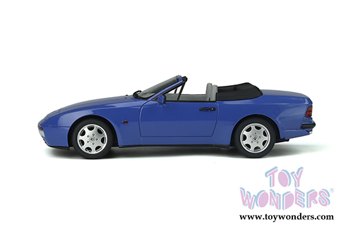 GT Spirit - Porsche 944 Turbo S2 Convertible (1989, 1/18 scale resin model car, Maritime Blue) GT804
