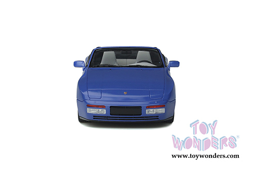 GT Spirit - Porsche 944 Turbo S2 Convertible (1989, 1/18 scale resin model car, Maritime Blue) GT804
