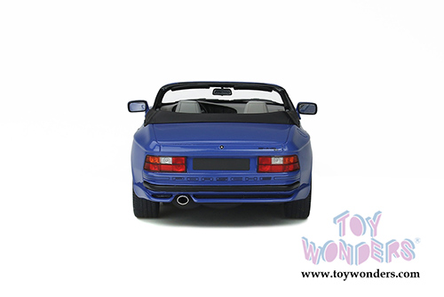 GT Spirit - Porsche 944 Turbo S2 Convertible (1989, 1/18 scale resin model car, Maritime Blue) GT804