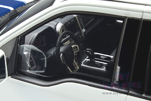 GT Spirit - Ford Shelby F-150 Super Snake Pickup Truck with Bed Cover (2017, 1/18 scale resin model car, White) GT824