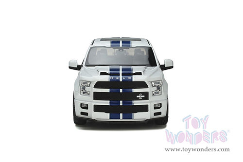 GT Spirit - Ford Shelby F-150 Super Snake Pickup Truck with Bed Cover (2017, 1/18 scale resin model car, White) GT824