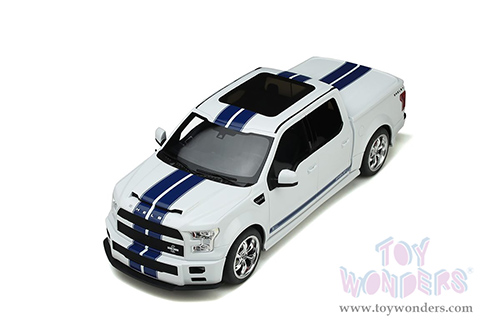 GT Spirit - Ford Shelby F-150 Super Snake Pickup Truck with Bed Cover (2017, 1/18 scale resin model car, White) GT824