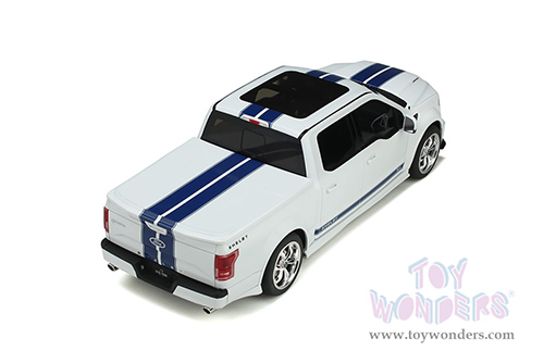 GT Spirit - Ford Shelby F-150 Super Snake Pickup Truck with Bed Cover (2017, 1/18 scale resin model car, White) GT824
