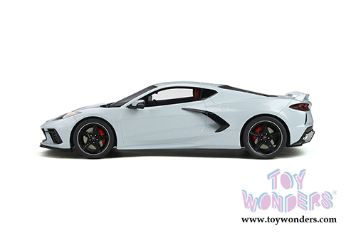 GT Spirit - Chevrolet&reg; Corvette&reg; C8 Hardtop (2020, 1/18 scale resin model car, Ceramic Grey Metallic) GT835