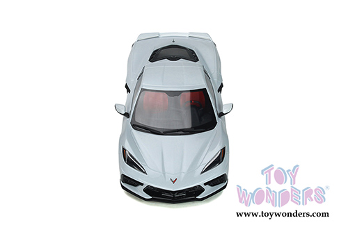 GT Spirit - Chevrolet&reg; Corvette&reg; C8 Hardtop (2020, 1/18 scale resin model car, Ceramic Grey Metallic) GT835