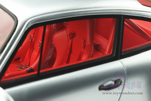 GT Spirit - Porsche 911 (964) RSR 3.8 (1993, 1/18 scale resin model car, Polar Silver) GT837