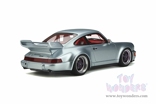 GT Spirit - Porsche 911 (964) RSR 3.8 (1993, 1/18 scale resin model car, Polar Silver) GT837